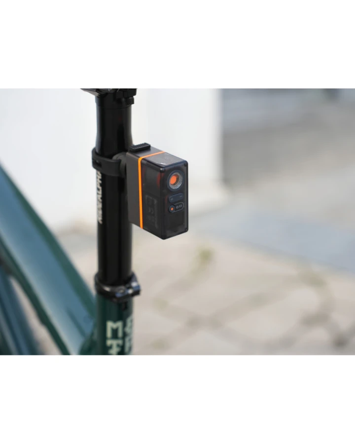 Велосипедний міні насос-задня фара Flextail Tiny Tire Pump ACS, чорний