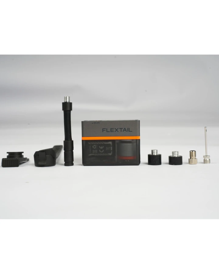 Велосипедний міні насос-задня фара Flextail Tiny Tire Pump ACS, чорний