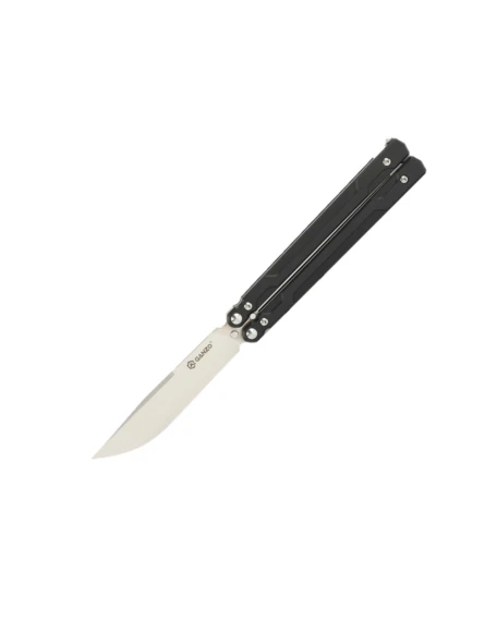 Ніж метелик (балісонг) Ganzo G766-BK, 440C, G10, чорний