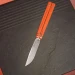 Ніж метелик (балісонг) Ganzo G766-OR, 440C, G10, помаранчевий
