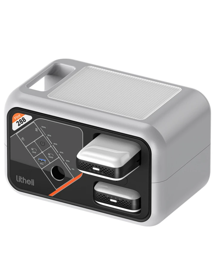Портативна зарядна станція Litheli FLINT В288, 300Вт, 287 Вт·год + 2 Power Bank
