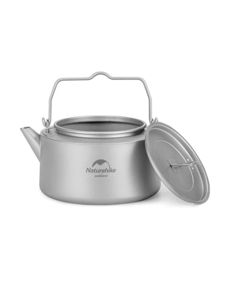 Чайник титановий Naturehike NH21CJ007, 1 л