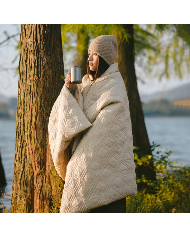 Ковдра з підігрівом Naturehike CNK2450PJ015, 95x190 см, бежева