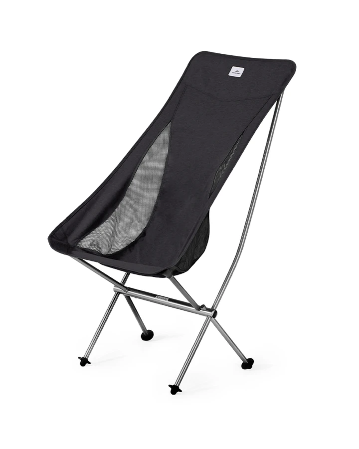 Крісло складане Naturehike Stellaluna L04 CNK2450JJ015, розмір L, алюміній, чорне
