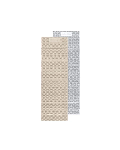 Килимок складаний Naturehike CNK2300DZ017, IXPE з алюмінієвою плівкою, 200 × 65 × 2 см, бежевий