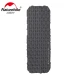 Матрац туристичний надувний одномісний Naturehike FC-10 NH19Z001-P, 195х59х65 мм, графітовий для кемпінгу