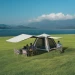 Намет чотиримісний автоматичний надувний Naturehike Ango CNK2550WS017 із тентом, коричневий