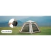 Намет чотиримісний автоматичний надувний Naturehike Ango CNK2550WS017 із тентом, коричневий