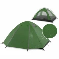 Намет чотиримісний Naturehike P-Series, 2,8 кг, 210 × 265 см, темно-зелений