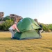Намет двомісний Naturehike Bleik Series Type A CNK2550WS038 з двома входами, зелений