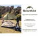 Намет надлегкий двомісний Naturehike Mongar Hiking Tent Pro CNK2550WS037, 20D, зелений