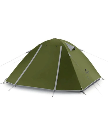 Намет двомісний Naturehike P-Series, 2,1 кг, темний хакі