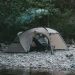 Намет двомісний Naturehike Shandi CNK2300ZP017 з великим тамбуром і навісом, сірий