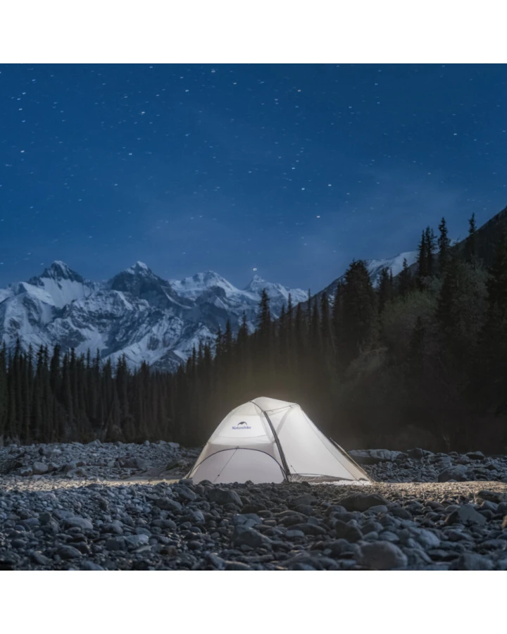 Намет двомісний ультралегкий Naturehike Star River UL CNK2450WS022, коричневий