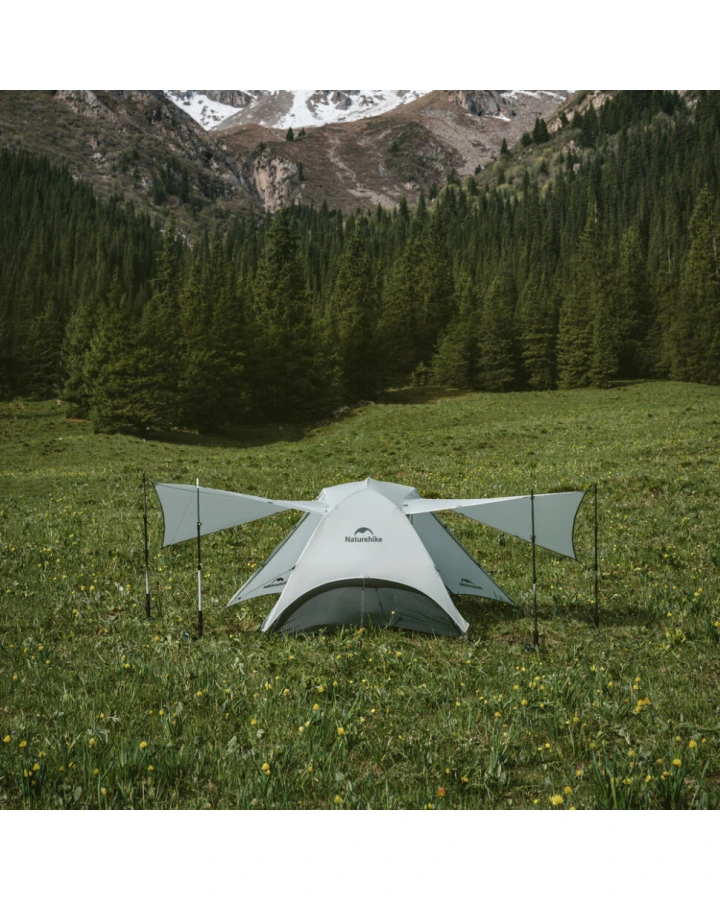 Намет двомісний ультралегкий Naturehike Star River UL CNK2450WS022, коричневий