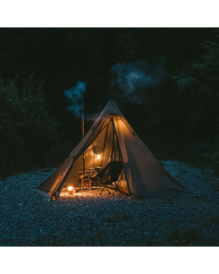 Намет із гострою верхівкою Naturehike CNK2300ZP025, коричневий