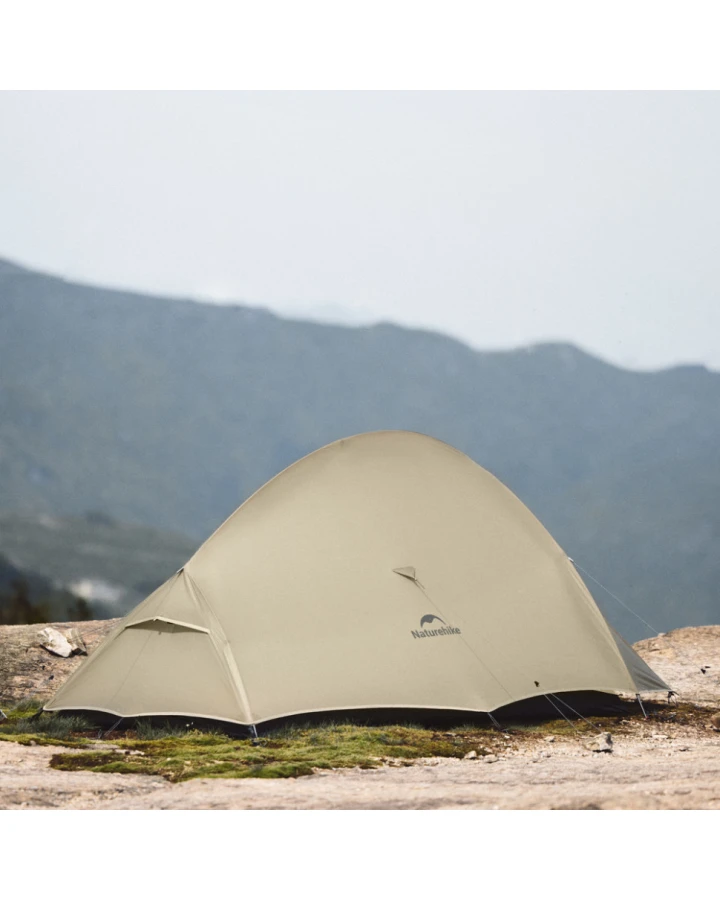 Намет надлегкий двомісний Naturehike Cloud Up Pro CNK2350WS020, 20D, пісочний
