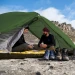 Намет надлегкий двомісний Naturehike Mongar NH17T007-M з футпринтом, 210T, темно-зелений