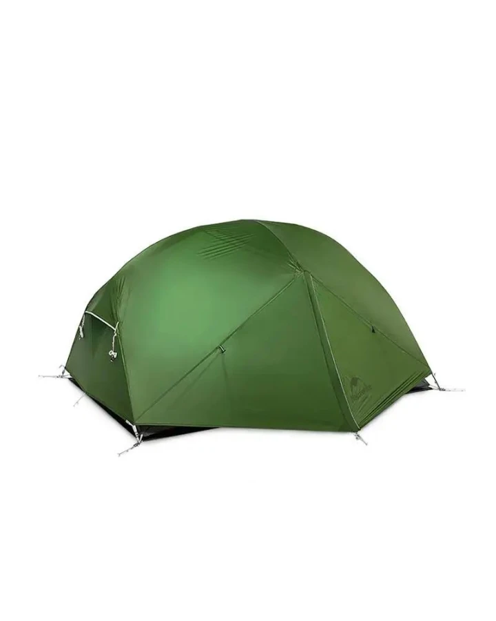 Намет надлегкий двомісний Naturehike Mongar NH17T007-M з футпринтом, 210T, темно-зелений