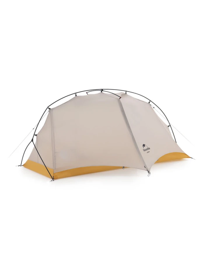 Намет надлегкий одномісний Naturehike NH21ZP003, сіро-жовтий