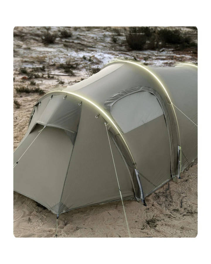 Намет тримісний Naturehike Opalus, UL, CNK2450WS036, темно-зелений