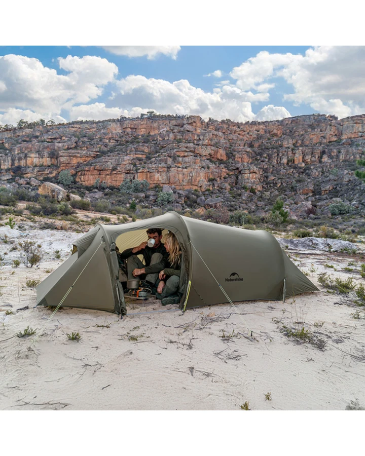 Намет тримісний Naturehike Opalus, UL, CNK2450WS036, темно-зелений