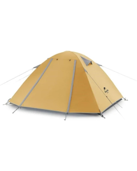 Намет тримісний Naturehike P-Series NH18Z033-P, 2,4 кг, жовтий