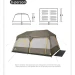 Намет восьмимісний Naturehike Cape 13.1 CNK2450WS050 швидкого розкладання, сіро-коричневий