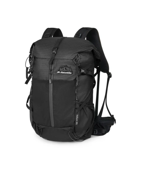 Рюкзак туристичний Naturehike Helium CNK2300016, 30+5 л, чорний