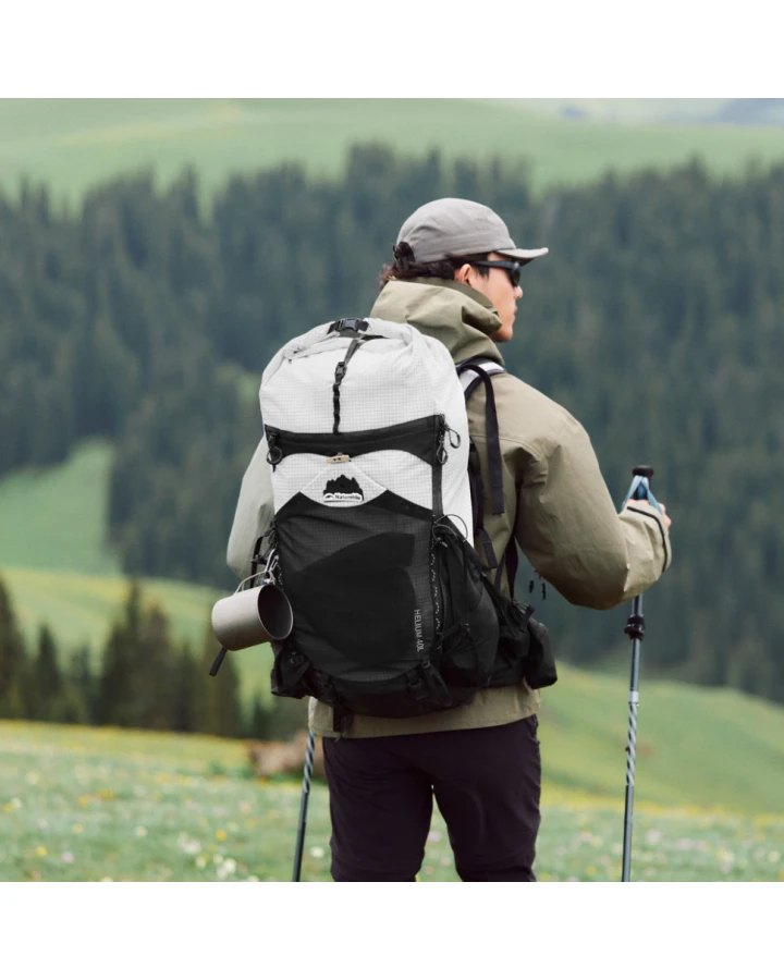 Рюкзак туристичний Naturehike Helium CNK2450XB016, 40 л, чорний, M