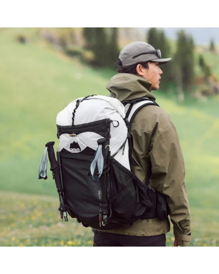 Рюкзак туристичний Naturehike Helium CNK2450XB016, 40 л, білий, M