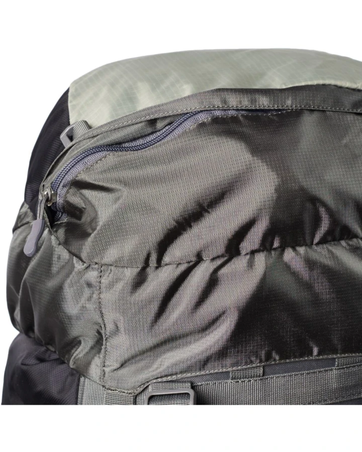 Рюкзак туристичний Naturehike NH70B070-B, 70 л + 5 л, чорно-сірий