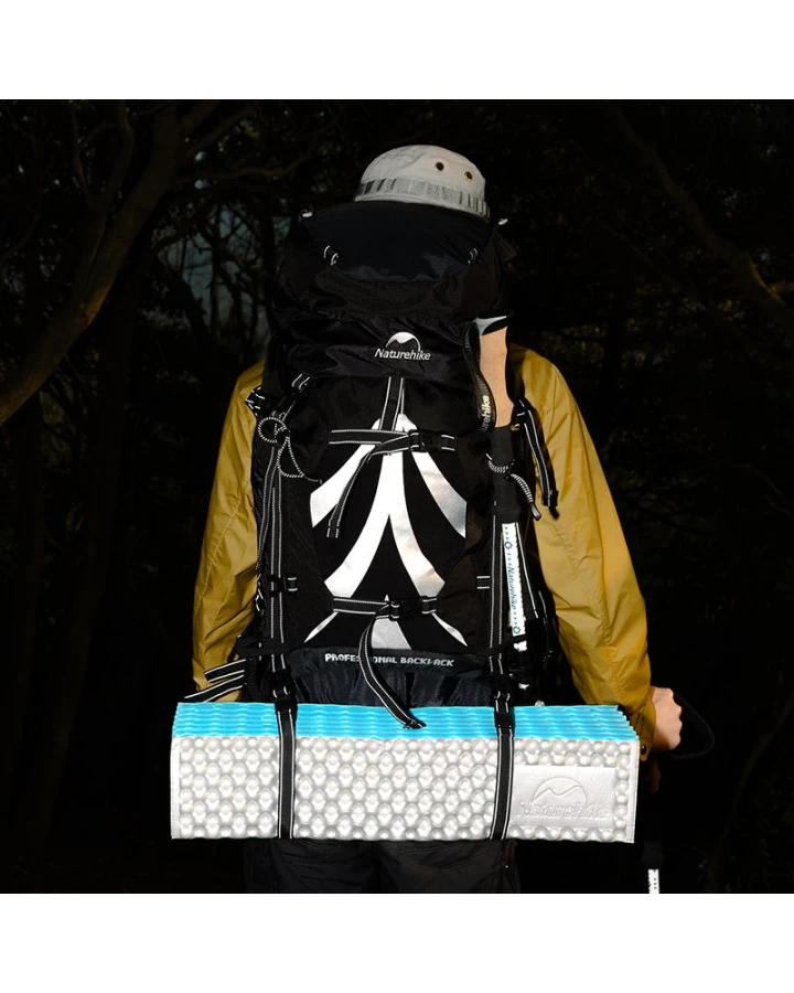 Рюкзак туристичний Naturehike NH70B070-B, 70 л + 5 л, світло-коричневий