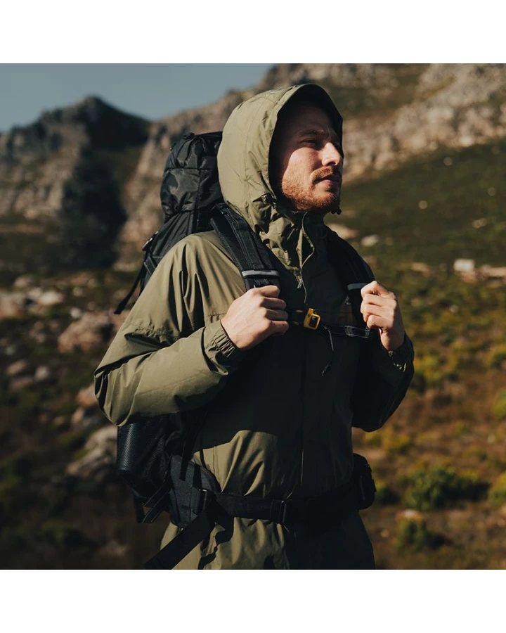 Рюкзак туристичний Naturehike NH70B070-B, 70 л + 5 л, світло-коричневий
