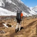 Рюкзак туристичний Naturehike Rock NH19BP095, 60+5 л, графітовий у клітинку