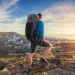 Рюкзак туристичний Naturehike Rock NH19BP095, 60+5 л, графітовий у клітинку