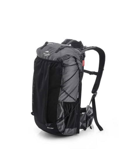 Рюкзак туристичний Naturehike Rock NH19BP095, 60+5 л, чорний