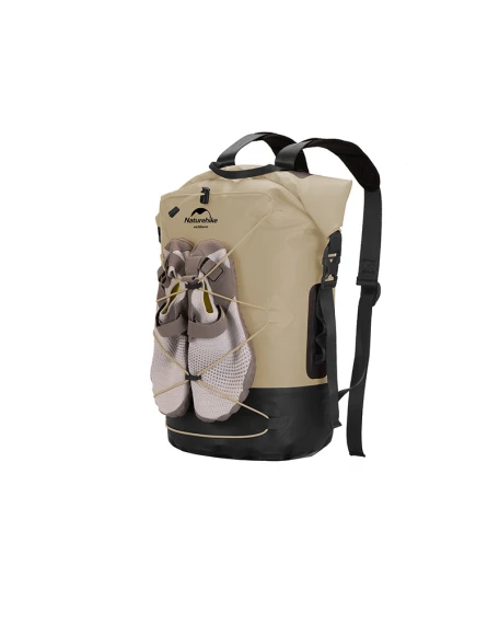 Рюкзак водонепроникний Naturehike NH21FSB04, 40 л, жовтий