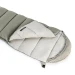 Спальний мішок-ковдра з капюшоном Naturehike MS500, комфорт +3 °C, зелений, права блискавка