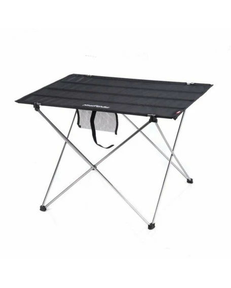 Стіл розкладний Naturehike NH20JJ020,1680D Oxford / алюміній, Розмір L, чорний