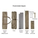 Тент туристичний Naturehike Cloud Skies Tarp Lite CNK2650WS023, 960 х 485 х 260 см, темно-коричневий