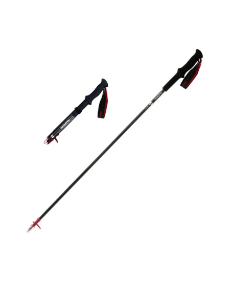 Трекінгова палиця Naturehike ST07 NH18D010-Z, 99-115 см, бордова