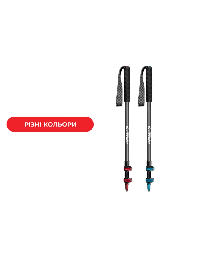 Трекінгова палиця Naturehike ST10 NH19S010-T, 110 см, блакитна