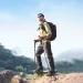 Трекінгові палиці Naturehike CNK2450DS013 складані, 115-135 см, 2 шт., чорні