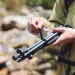 Трекінгові палиці Naturehike CNK2450DS013 складані, 115-135 см, 2 шт., чорні