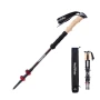 Трекінгові палиці Naturehike NH20DS003, 135 см, чорний/червоний, 2 шт