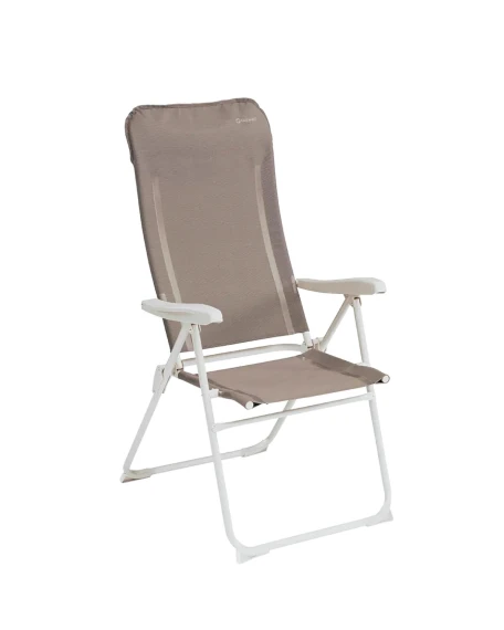 Крісло кемпінгове Outwell Cromer Toffee Tint, 5 положень спинки, до 120 кг, пісочне