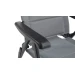 Крісло кемпінгове Outwell Teton, висока спинка, до 150 кг, сіре