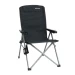 Крісло кемпінгове розкладне Outwell Campo Recliner, до 125 кг, чорне