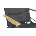 Крісло кемпінгове складне Outwell NomadNest Misty Grey, 2,6 кг, сіре